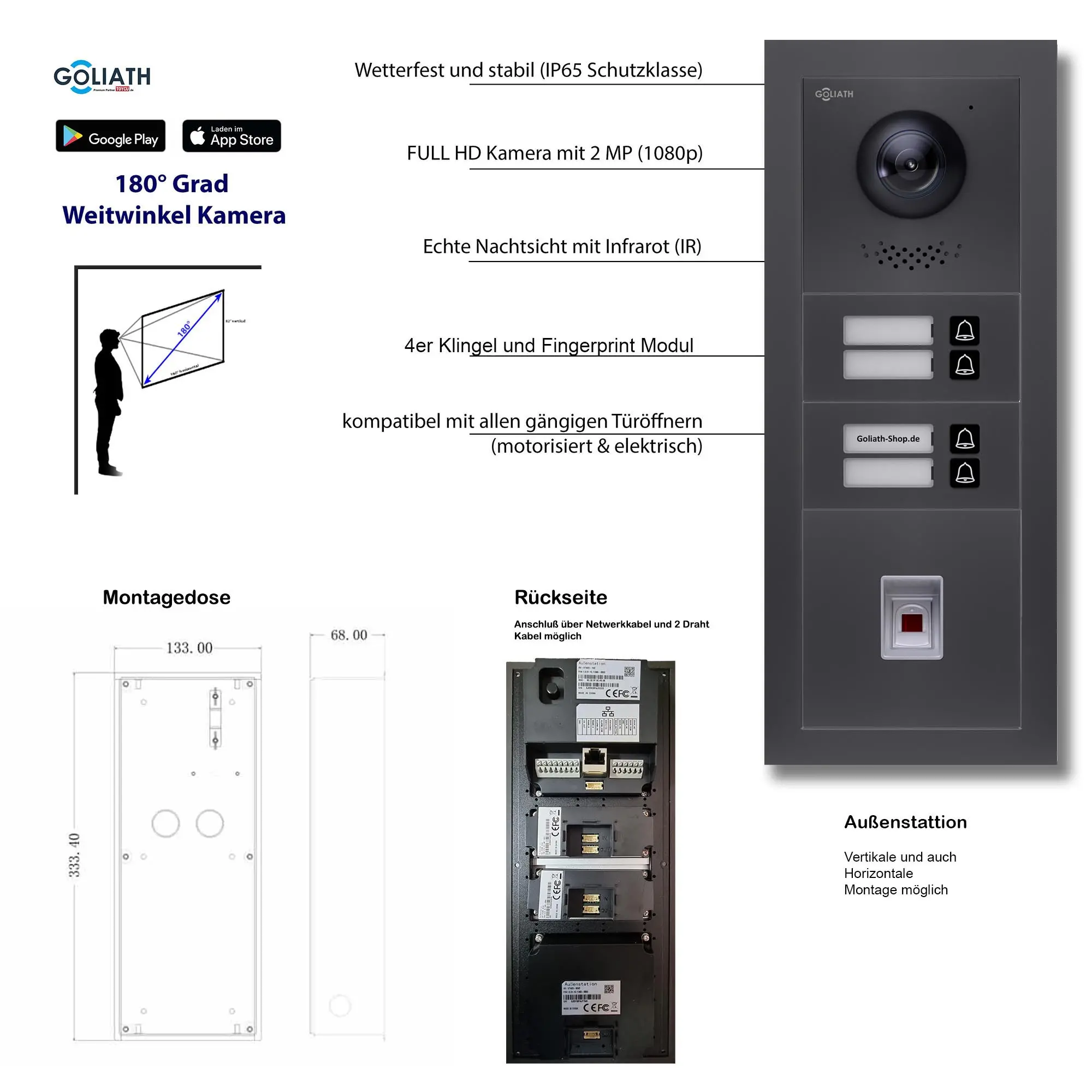 GL-VTA43A_Tuerklingel_Tuersprechanlage_Goliath_IP_2-Draht