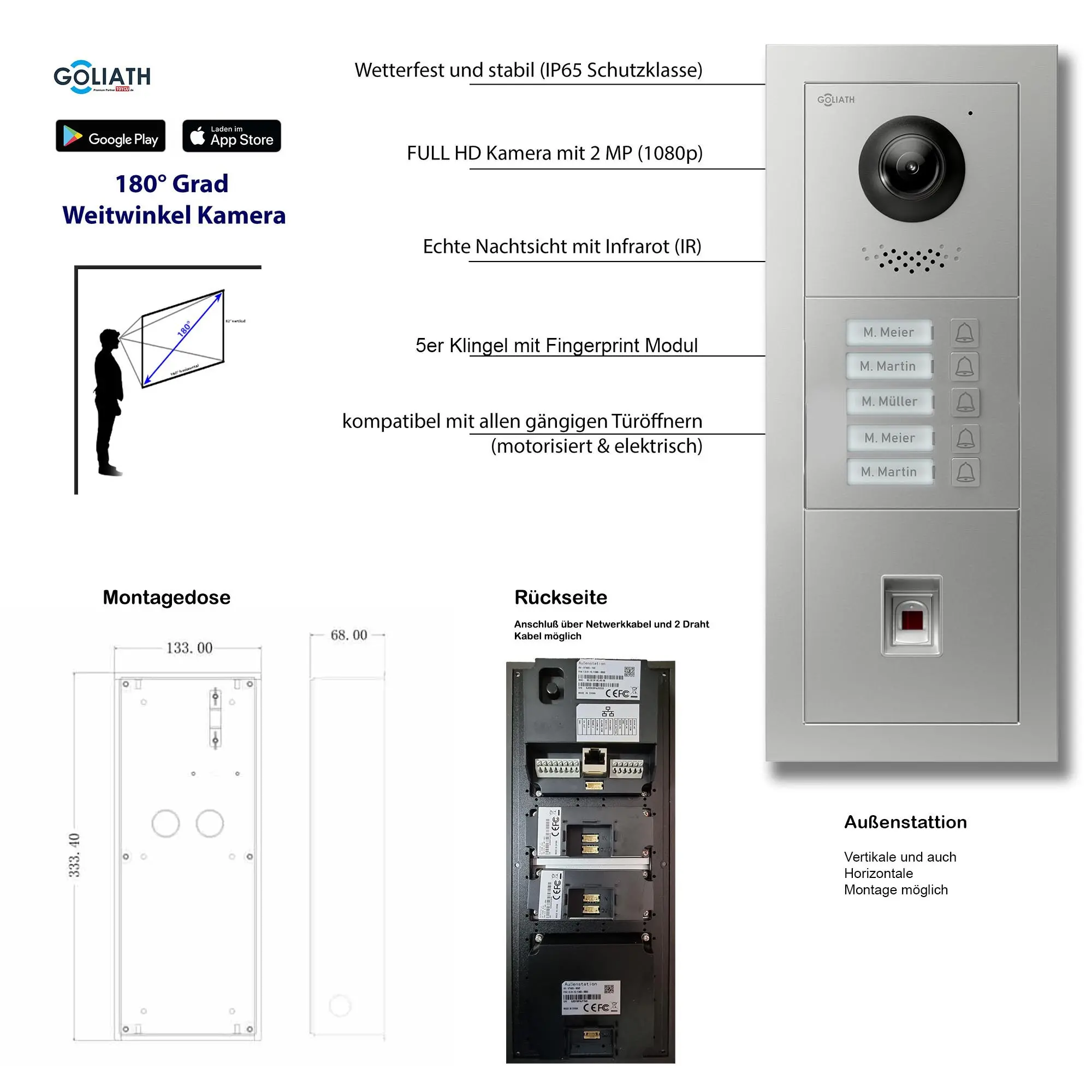 GL-VTA53_Tuerklingel_Tuersprechanlage_Goliath_IP_2-Draht