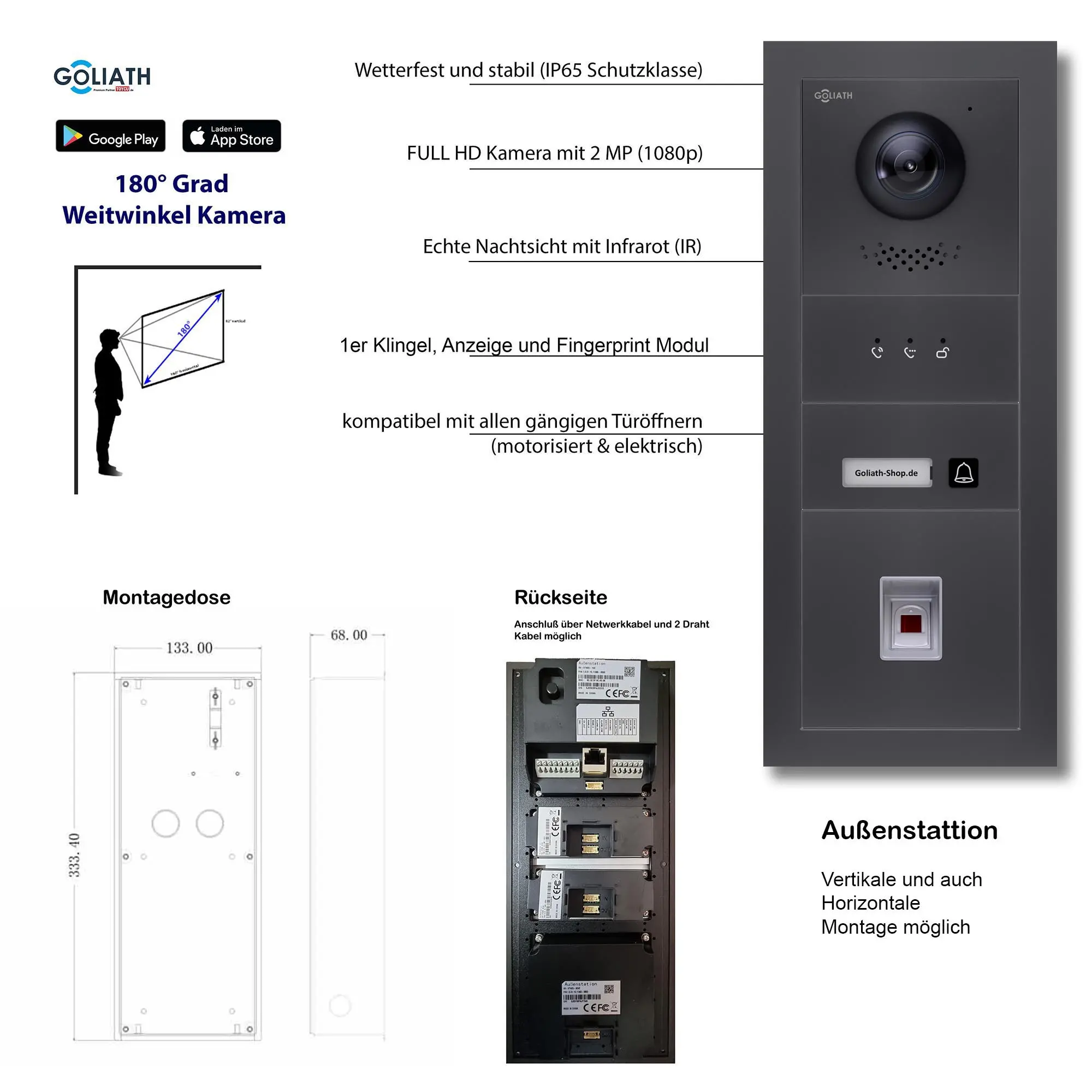 GL-VTA12A_Tuerklingel_Tuersprechanlage_Goliath_IP_2-Draht